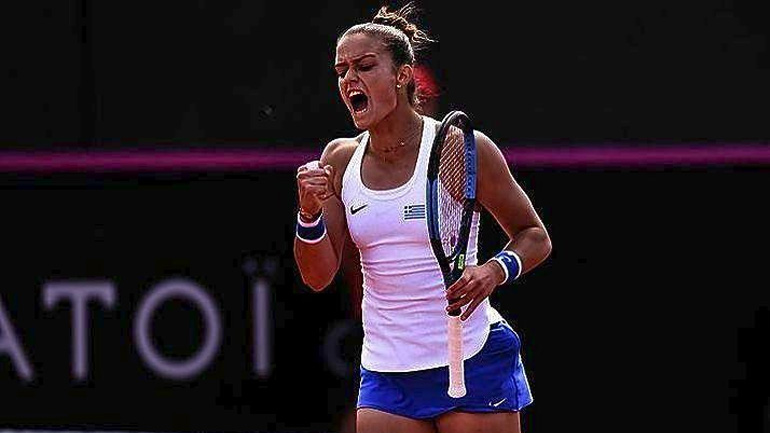 Τένις: Προχωρά στην Πόλη η Σάκκαρη