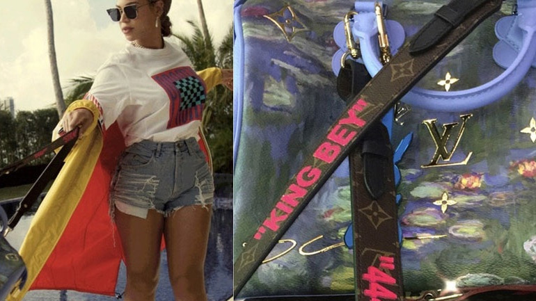 Virgil Abloh: Αποκάλυψε την customized Louis Vuitton x Jeff Koons τσάντα της Beyoncé