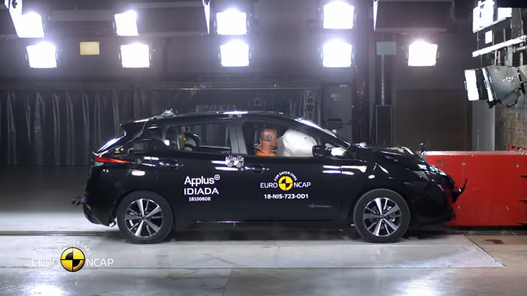 Εντυπωσίασε το Nissan Leaf στα crash test