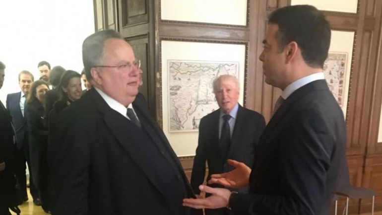 Χωρίς εξελίξεις και εκατέρωθεν δηλώσεις ολοκληρώθηκε η συνάντηση για το «Μακεδονικό»