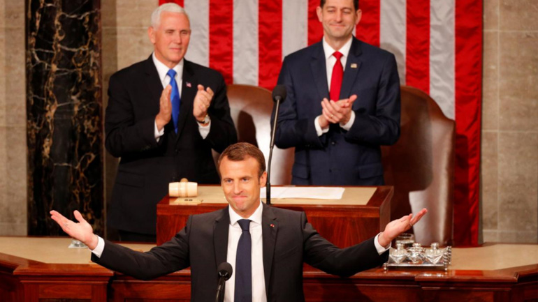 ΗΠΑ: Η απάντηση του Εμανουέλ Μακρόν στο «Πρώτα η Αμερική» του Ντόναλντ Τραμπ