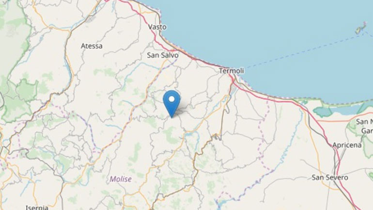 Σεισμική δόνηση 4,6R στην κεντρική Ιταλία