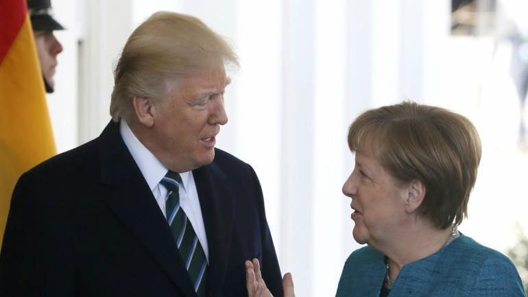 Η Μέρκελ θα συζητήσει με τον Τραμπ το ζήτημα του αγωγού Nord Stream-2