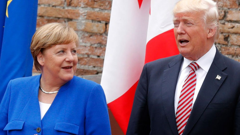 Το ζήτημα του αγωγού Nord Stream επί τάπητος στη συνάντηση Μέρκελ – Τραμπ