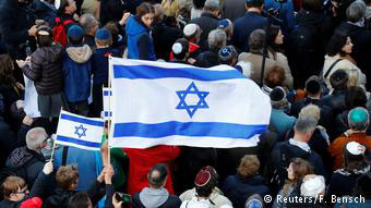 Από τη διαμαρτυρία με τον τίτλο «το Βερολίνο φοράει κιπά» στο Βερολίνο