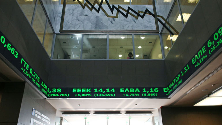 Ανοδικά κινείται το Χρηματιστήριο Αθηνών