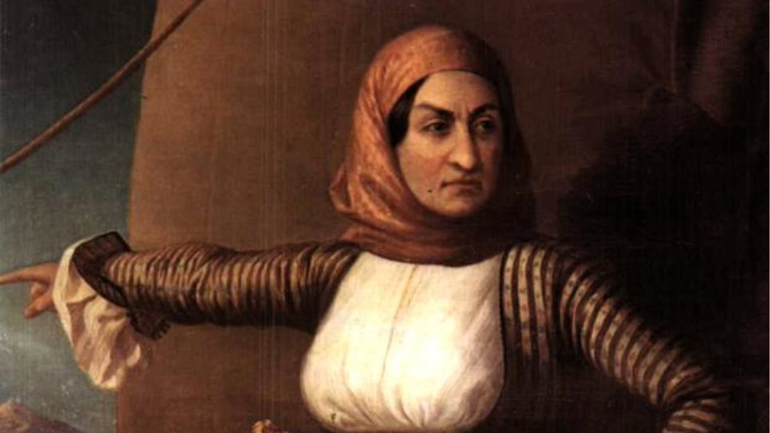 Το υπουργείο Άμυνας τίμησε τη Λασκαρίνα Μπουμπουλίνα με τον τίτλο του Υποναυάρχου Το υπουργείο Άμυνας τίμησε τη Λασκαρίνα Μπουμπουλίνα με τον τίτλο του Υποναυάρχου