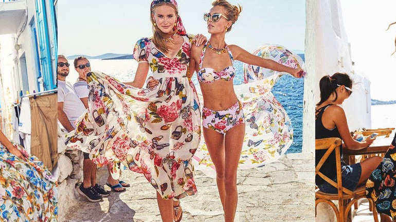 Στη Μύκονο η φωτογράφιση της νέας συλλογής των Dolce & Gabbana