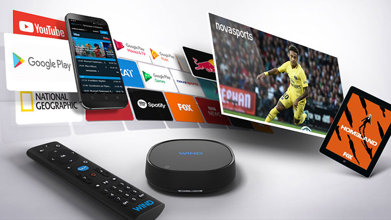 WIND VISION: Πόσο κοστίζει και πώς λειτουργεί η νέα τηλεόραση της WIND
