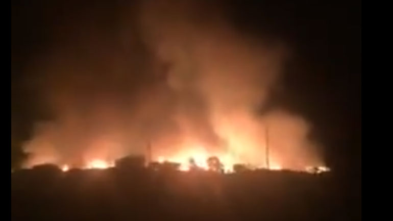 Υπό έλεγχο η πυρκαγιά στους Αγίους Θεοδώρους