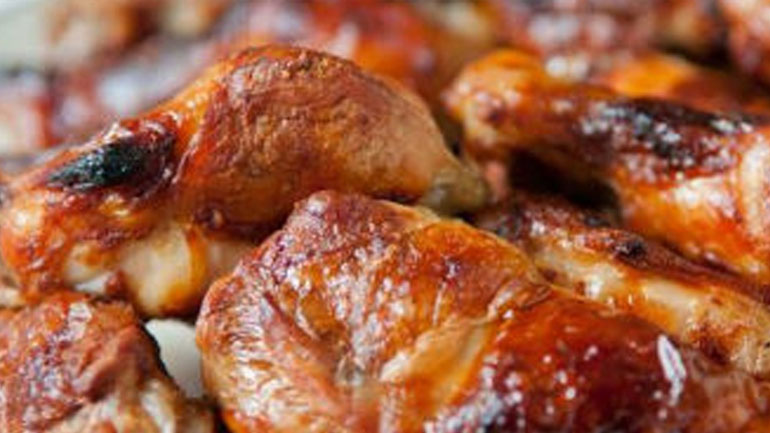 Κοτόπουλο με μπάρμπεκιου σως