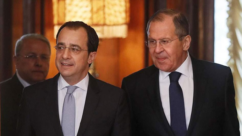 Σημαντικά αποτελέσματα στη συνάντηση Χριστοδουλίδη  με Λαβρόφ