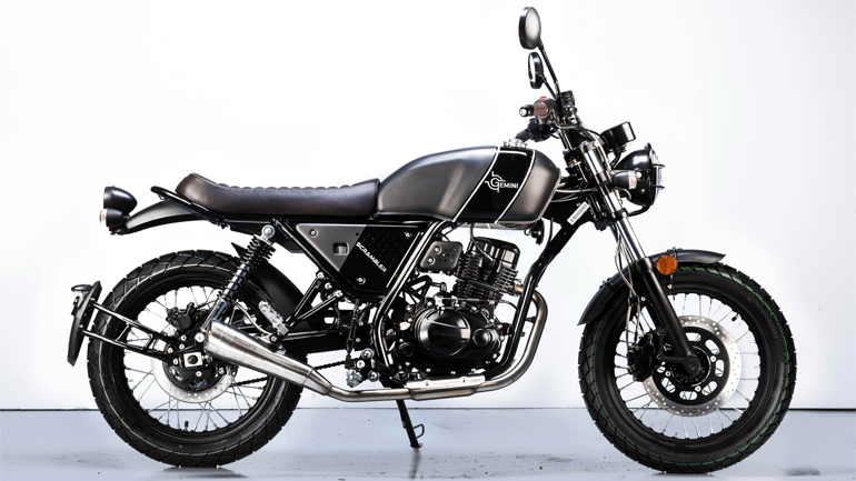 Gemini Scrambler 125i CBS: Μια πρόταση με ενδιαφέρον