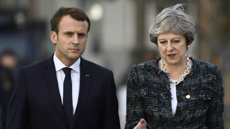Μακρόν και Μέι καλούν τη διεθνή κοινότητα να ενισχύσει την απαγόρευση των χημικών όπλων
