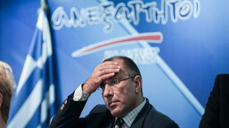 Δυσαρέσκεια για τον Δημήτρη Καμμένο