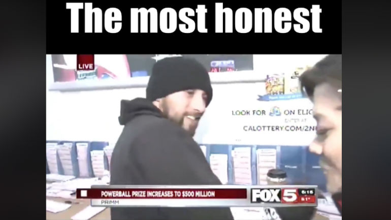 Η πιο ειλικρινής απάντηση σε ζωντανή μετάδοση