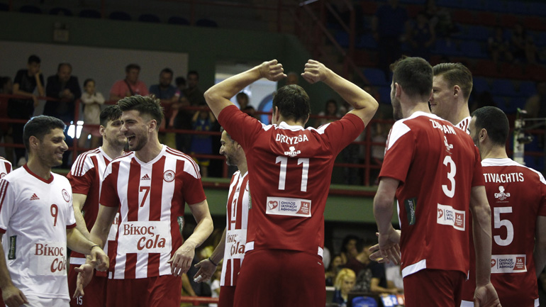 Volley League: Στους τελικούς ο Ολυμπιακός, 3-0 την Κηφισιά