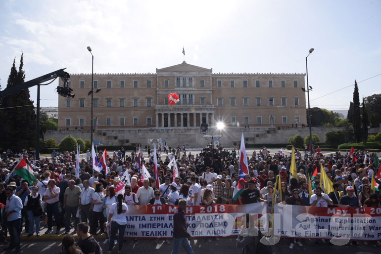 ΠΑΜΕ, σωματεία και συνδικαλιστικοί φορείς τιμούν την εργατική Πρωτομαγιά