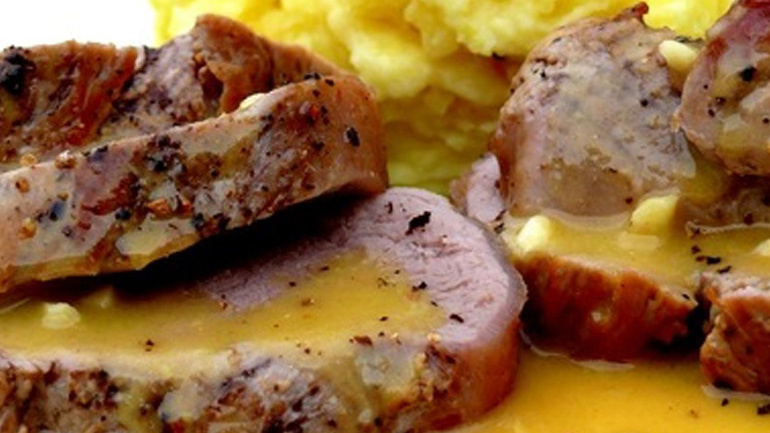 Συνταγή για ψαρονέφρι με μέλι και μουστάρδα