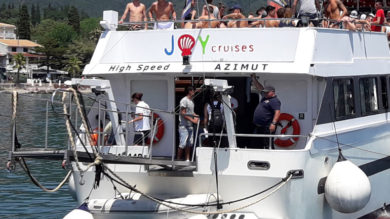 Ξεκίνησε η ακτοπλοϊκή σύνδεση του Ιονίου με το πλοίο «Azimut»