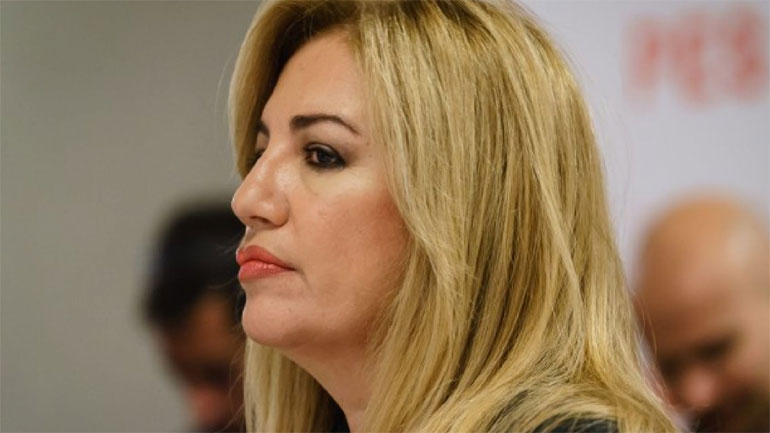 Προ ημερησίας για την οικονομία σε επίπεδο αρχηγών ζητεί με επιστολή που έστειλε στον Ν. Βούτση η Φ. Γεννηματά