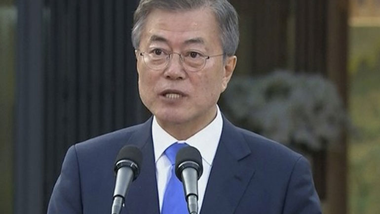 O πρόεδρος της Ν. Κορέας ζητεί από τον ΟΗΕ να επιβεβαιώσει το κλείσιμο του χώρου όπου διεξάγονται πυρηνικές δοκιμές