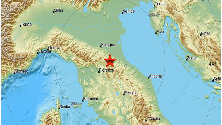 Σεισμός 4,3 Ρίχτερ στη Β. Ιταλία