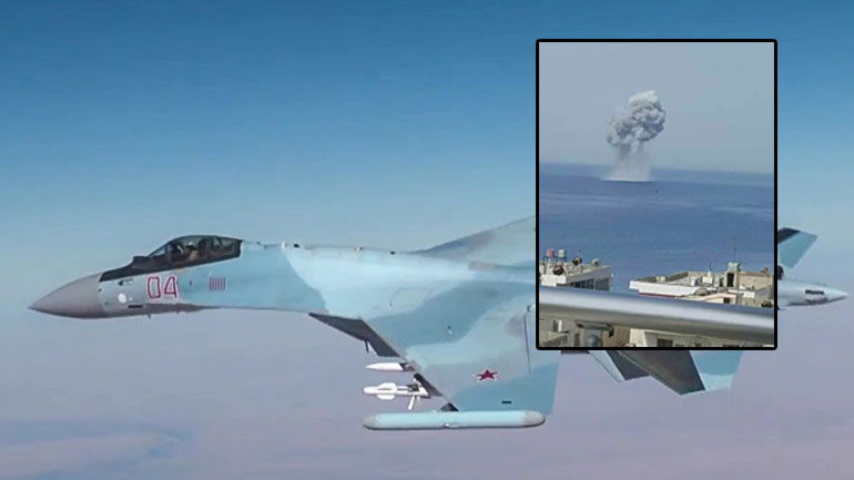 Πτώση ρωσικού μαχητικού αεροσκάφους στη Συρία – Νεκροί οι δύο πιλότοι