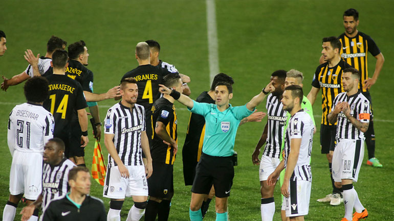 Επιστροφή στους ορισμούς για τον Κομίνη μετά το επεισοδιακό ντέρμπι ΠΑΟΚ-ΑΕΚ