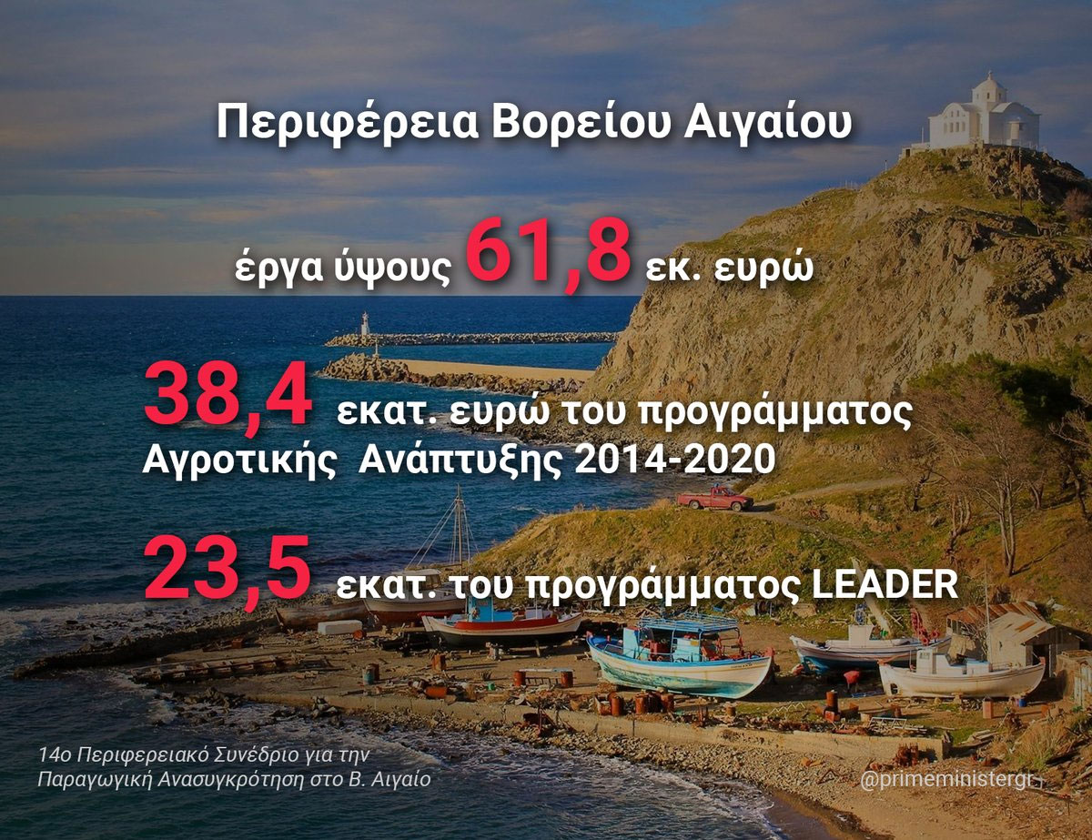 Φωτογραφία την οποία δημοσίευσε στο Twitter ο πρωθυπουργός