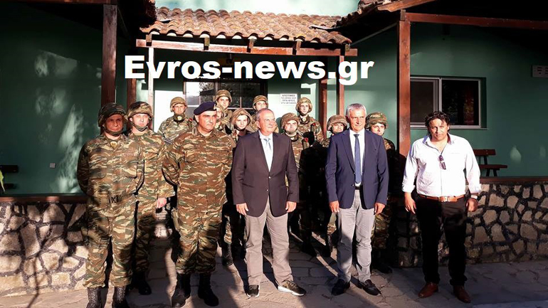 O Kώστας Καραμανλής στα ελληνοτουρκικά σύνορα