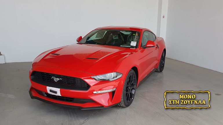 Αυτή είναι η πρώτη ανανεωμένη Ford Mustang που ήρθε στην Ελλάδα