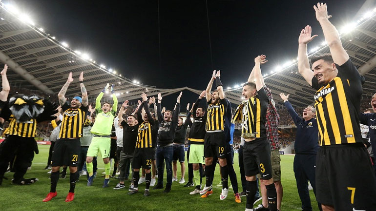 Φιέστα τίτλου και απονομή για την ΑΕΚ στη Ριζούπολη