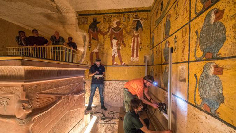 Αίγυπτος: Δεν υπάρχουν πρόσθετοι θάλαμοι πίσω από τον τάφο του Τουταγχαμών