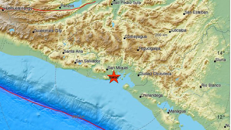 Σεισμός 5,2 στο Ελ Σαλβαδόρ