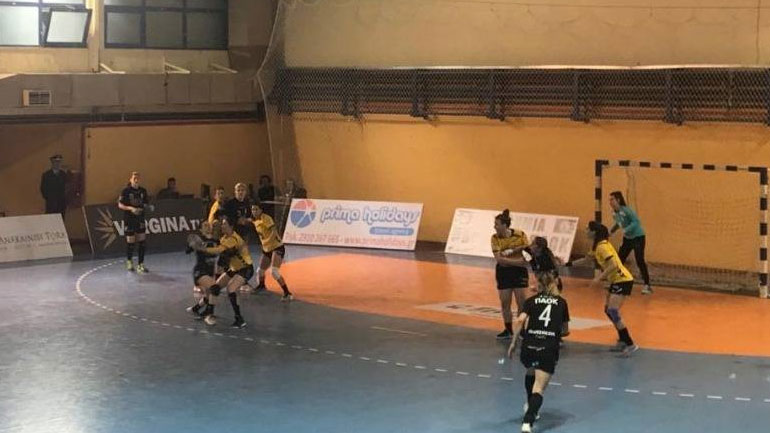 Χάντμπολ: Προβάδισμα τίτλου για τον ΠΑΟΚ, 28-27 τη Νέα Ιωνία