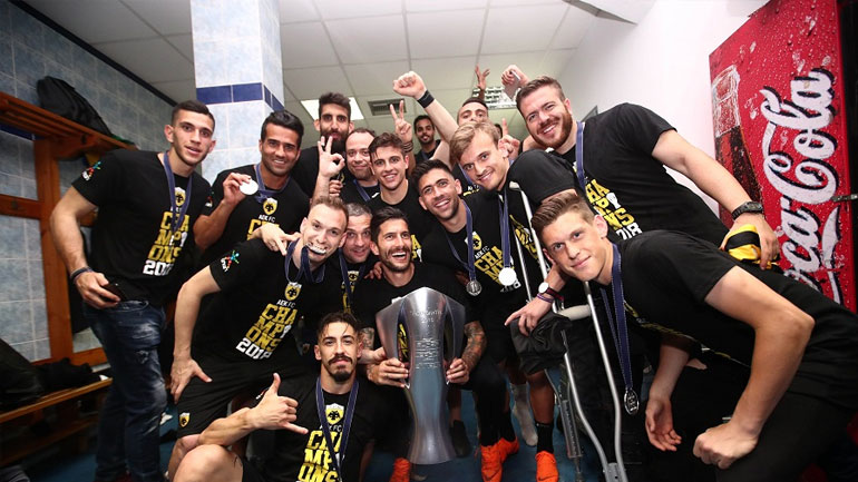 ΑΕΚ: Οι πρωταθλητές θα στηρίξουν την ομάδα μπάσκετ στον τελικό του Champions League