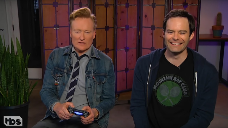 Κόναν Ο’ Μπράιεν και Μπιλ Χέιντερ παίζουν «God of War»