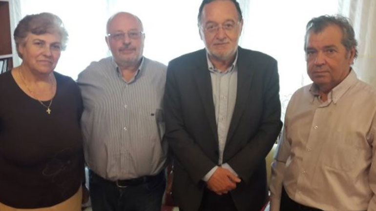 Λαφαζάνης και Ήσυχος συναντήθηκαν με τους γονείς του Δημήτρη Κούκλατζη