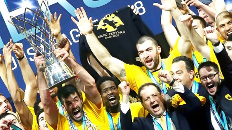 Συγχαρητήρια στην ΑΕΚ για την κατάκτηση του Basketball Champions League