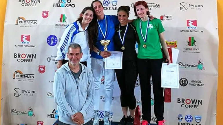 Καββαδίας και Πέρδικα πρωταθλητές Ελλάδας στην Ξιφασκία