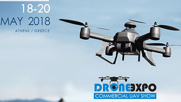 Η Drone Expo ανοίγει τις πύλες της από 18 έως 20 Μαΐου στο Ελληνικό