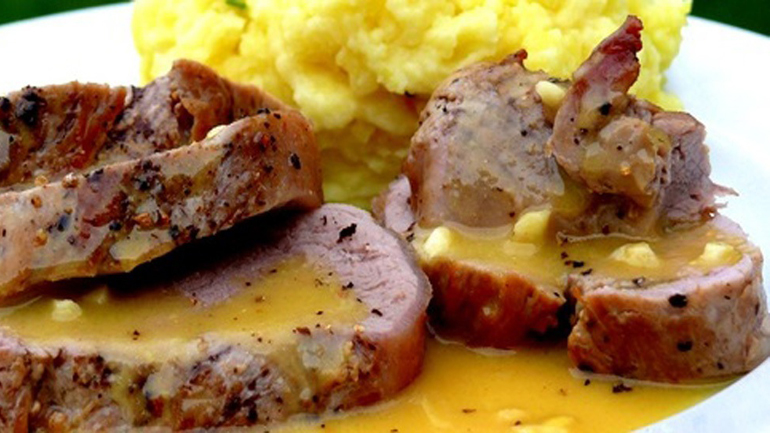 Συνταγή για ψαρονέφρι με μέλι και μουστάρδα