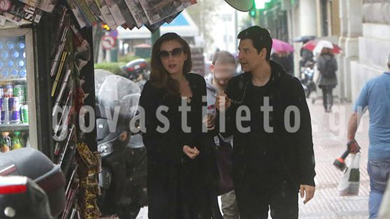 Σάκης Ρουβάς-Κάτια Ζυγούλη: Βόλτα στο κέντρο της Αθήνας!