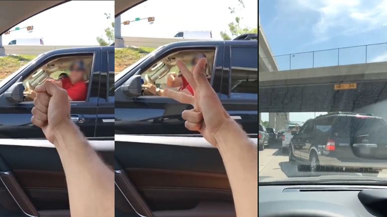 Ζήτησε από άγνωστο οδηγό να παίξουν «Πέτρα-ψαλίδι-χαρτί»