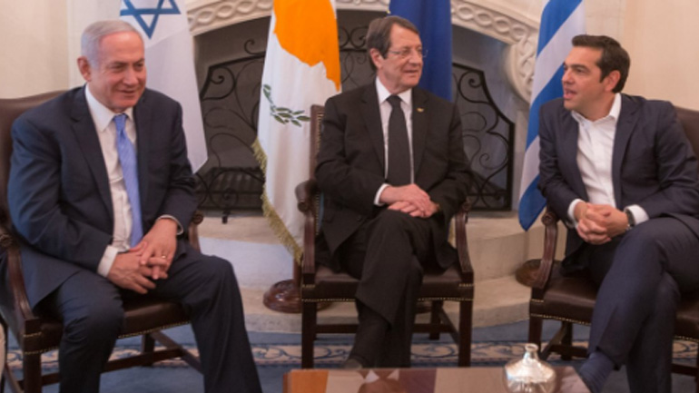 Λευκωσία: Κοινές δηλώσεις από την Τριμερή Σύνοδο Ελλάδας-Κύπρου-Ισραήλ