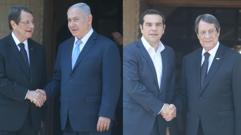 Λευκωσία: Τριμερής Σύνοδος Ελλάδας-Κύπρου-Ισραήλ