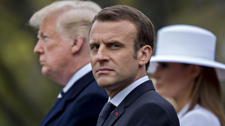 ΗΠΑ: Τηλεφωνική επικοινωνία Τραμπ-Μακρόν για το Ιράν