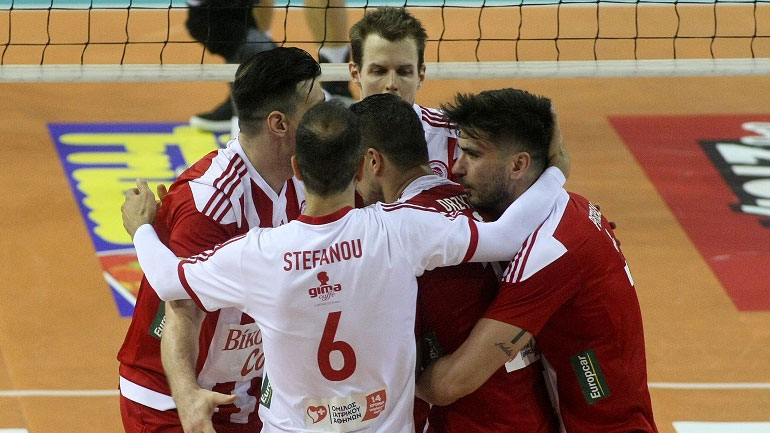 Βόλεϊ: Τελικός τίτλου στο «Μελίνα Μερκούρη» για τον Ολυμπιακό απέναντι στον ΠΑΟΚ