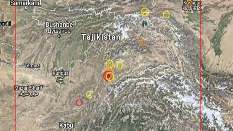 Σεισμός 6,2R στο Αφγανιστάν